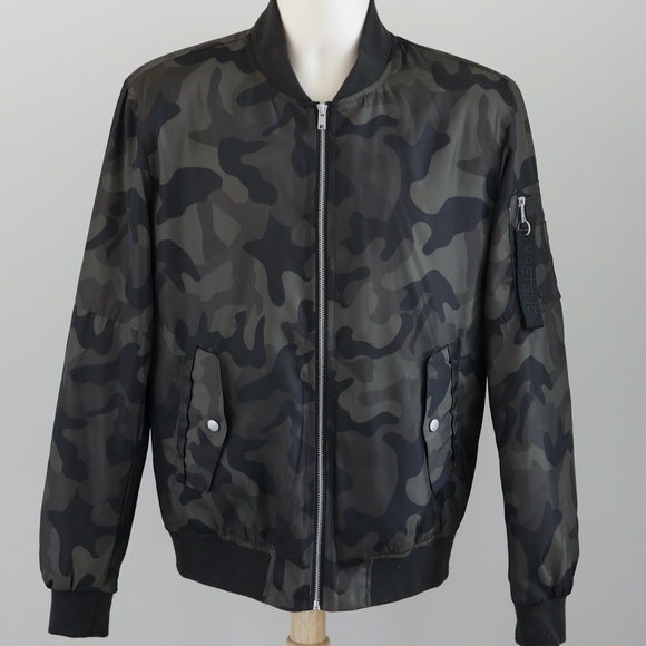 Bershka men's deals bomber jacket